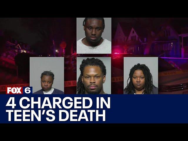 4 charged in connection to homicide of Milwaukee teen | FOX6 News Milwaukee