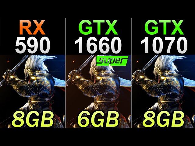 RX 590 Vs. GTX 1660 Super Vs. GTX 1070 | 1080p and 1440p Gaming Benchmarks