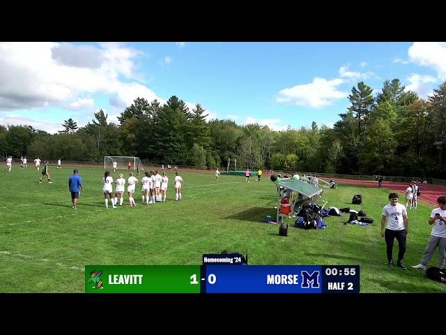 Morse at Leavitt Girls Soccer Homecoming 9/28/24