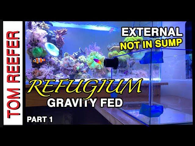 How To Set Up A Simple EXTERNAL GRAVITY FED Refugium (Part 1) The Build