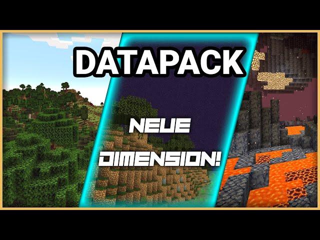 Wir bauen per Datapack eine Dimension [Tutorial] [Deutsch] [German]