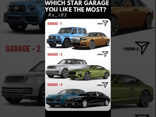 Choose ur garage #mrbeast  #audi #bmw #gwagon #porsche#Jaguar|rs_i81