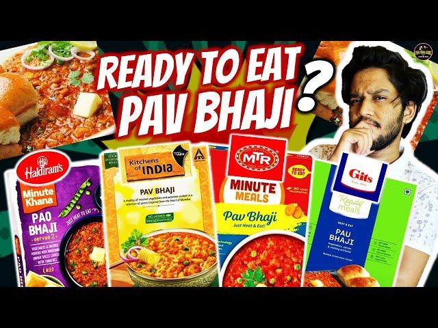 We Found The Best Ready To Eat PAV BHAJI in INDIA | Ready to Eat Pav Bhaji Review