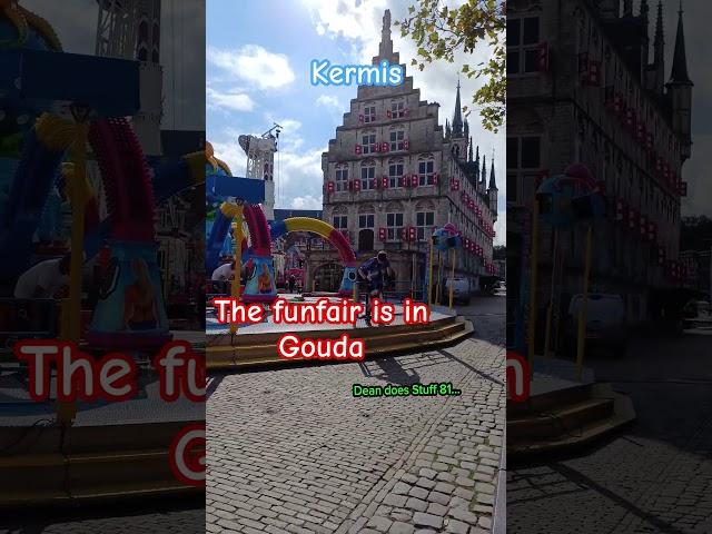 Funfair (kermis) is in Gouda