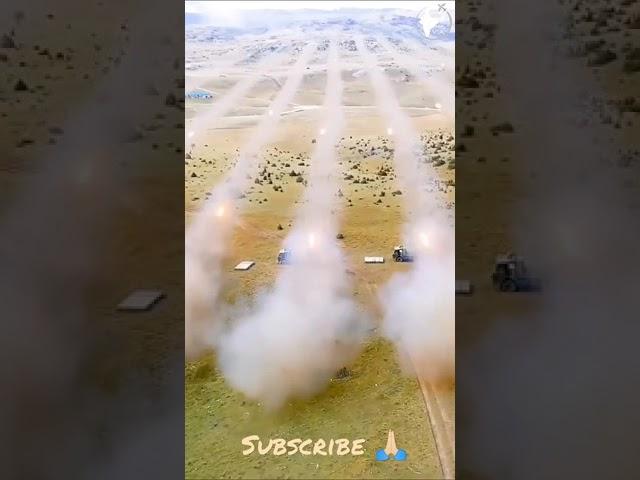 BM-21 MISSILES FIRING ️️#indianarmy #aif #shorts