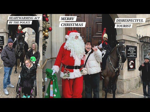 Heartwarming Act by the Police Officer at Horse Guards in London