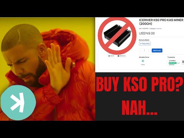 I Won't Be Buying KS0 Pros, Here's Why, Kaspa Crypto Mining, By The Numbers, Cost Per GigaHash