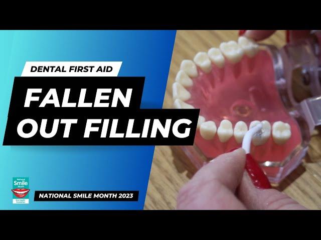 What To Do With A Fallen Out Filling