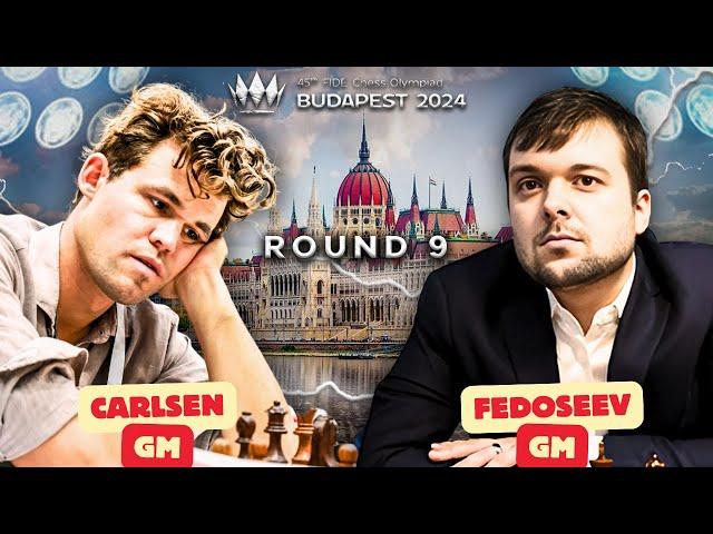 TINAMAAN Ng Mabibigat Na Tira Si Magnus! | FIDE World Chess Olympiad 2024 Round 9