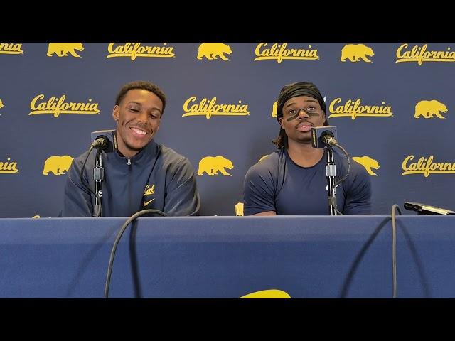 Bear Insider Video: Cal Safety Craig Wodson & WR Jonathan Brady - Big Game Postgame