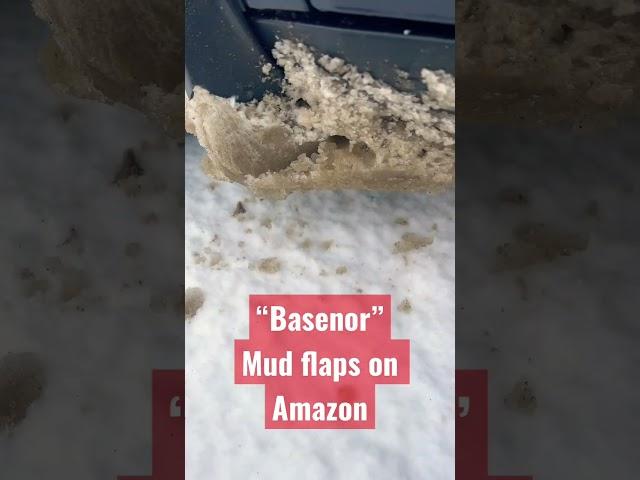 These Basenor mud flaps on Amazon didn’t hold up | Tesla Model Y