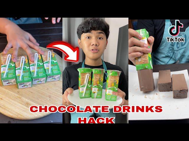 CHOCOLATE DRINKS TIKTOK HACK(GRABE GAWIN NYOTO!!)