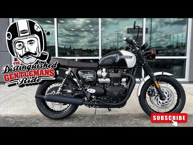 Triumph Bonneville T120 Distinguished Gentleman’s Ride Edition