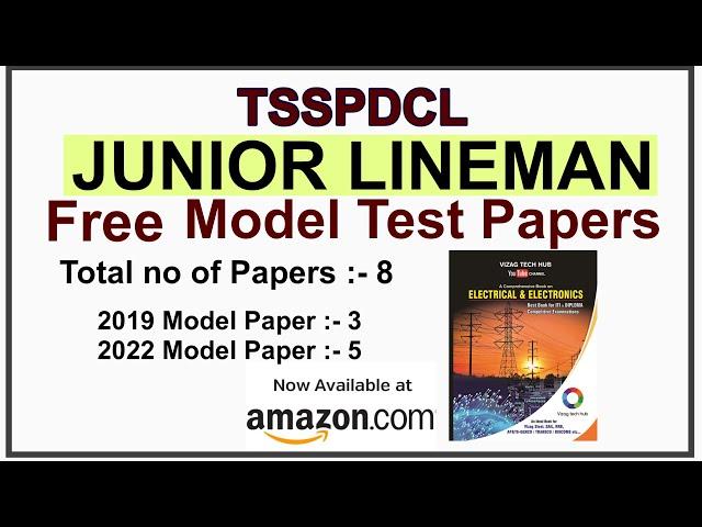 TSSPDCL || JLM VTH FREE MODEL TEST PAPERS || Vizag Tech Hub ||