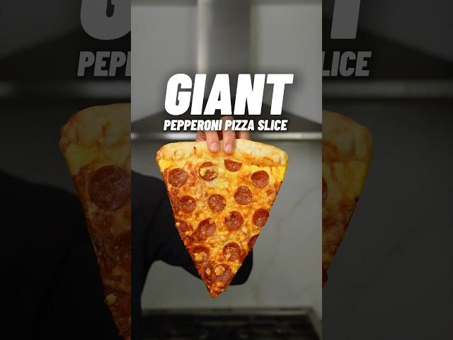 GIANT High Protein Pepperoni Pizza Slice! 50g of Protein, Easy to Make #gymfood