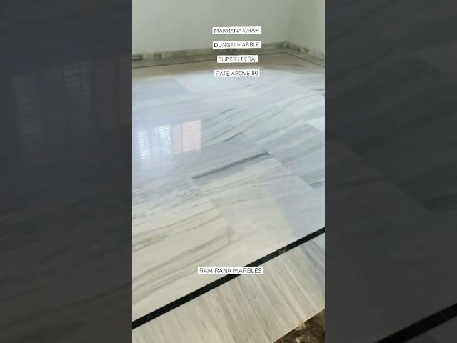 Makrana chak dungri marble flooring. Dungri Leera marble flooring. Indian marble flooring.