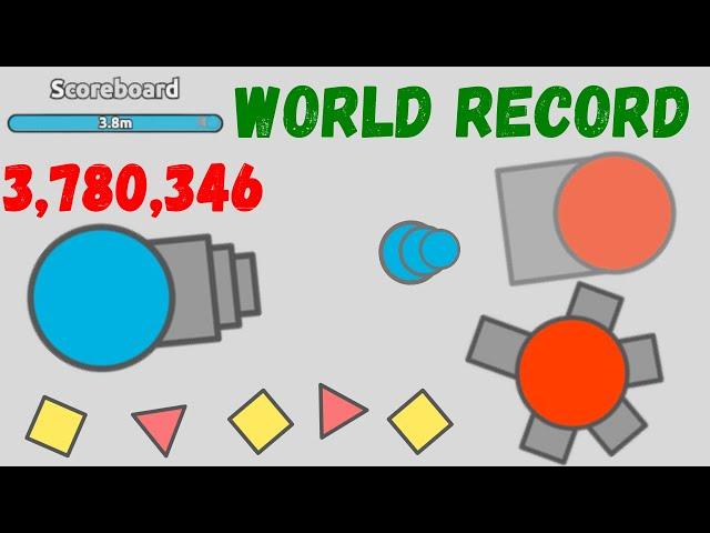 Diep.io | The Legendary Run | 3.78m Predator in 2TDM (WR)