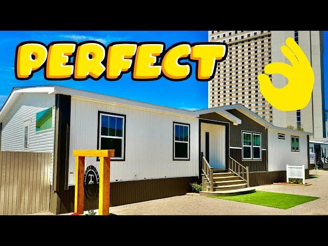 An ABSOLUTE JEWEL! This may be the PERFECT mobile home! Prefab House Tour