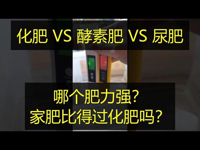 16 化肥VS自制肥，到底哪家强？有机肥vs酵素肥vs尿肥vs化肥 大作战--- 投笔从农朱叫兽 365挑战之16