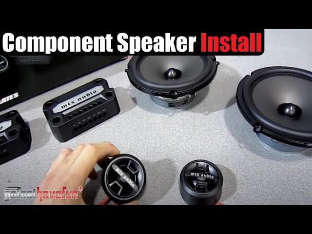 Component Speaker Installation | AnthonyJ350