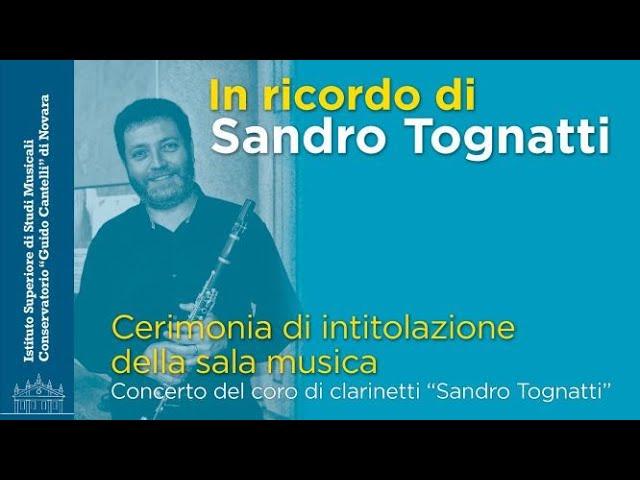 Concerto Coro di clarinetti ‘Sandro Tognatti’ del Conservatorio ‘G. Cantelli’