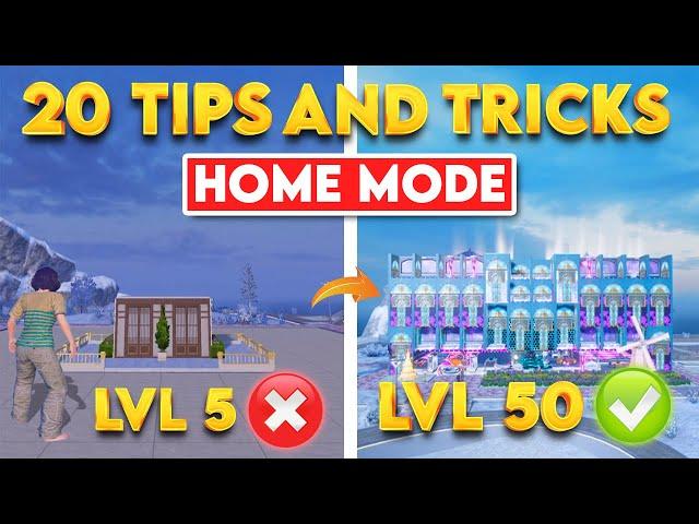 HOME MODE TOP 20 NEW TIPS & TRICKS IN BGMI 3.5 UPDATE  - NATURAL YT