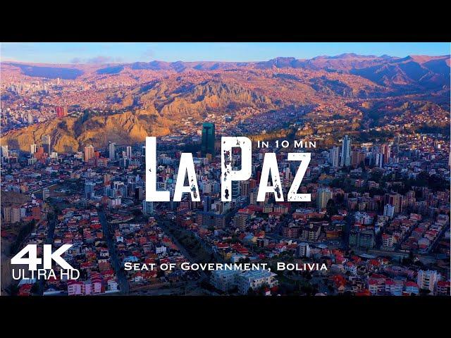 LA PAZ 2024  Drone Aerial 4K | Drones BOLIVIA