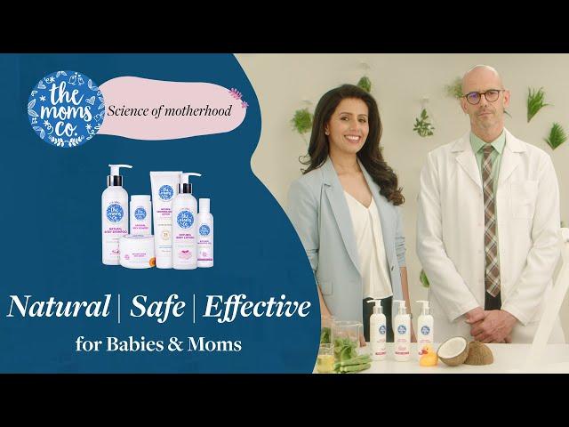 The Moms Co. presents Science of Motherhood | Safe, Natural, Effective Mother Care & Baby Products