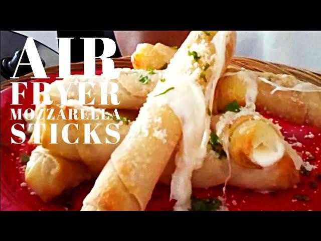 The Best MOZZARELLA CHEESE STICKS | Dates Back to 1393 | AIR FRYER STYLE | Chef and More