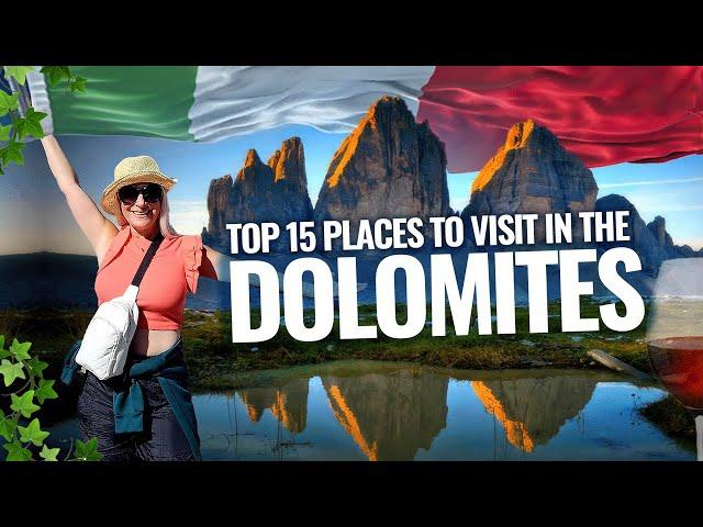 Top 15 Places in the Dolomites | Italy 2023 |  Full Tour