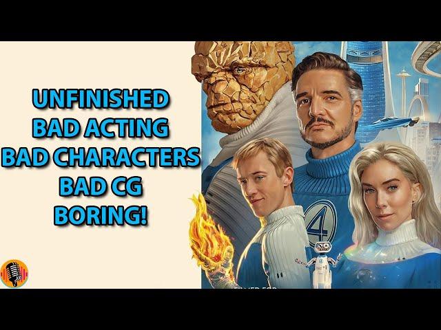 The Fantastic Four First Steps a Mess of Bad CG, Character & Story #fantasticfourfirststeps
