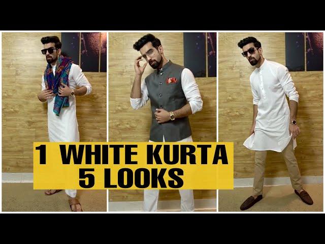 1 KURTA 5 WAYS #Kurta  #shorts