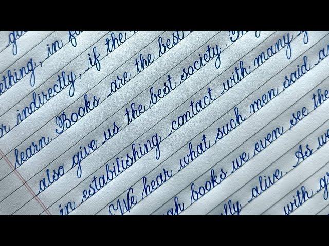 Handwriting practice for students | Cursive writing with Ball Pen | Hand lettering