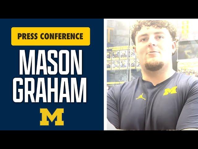 Mason Graham On Increased Snap Count, USC, Michigan Defense Keys | #GoBlue