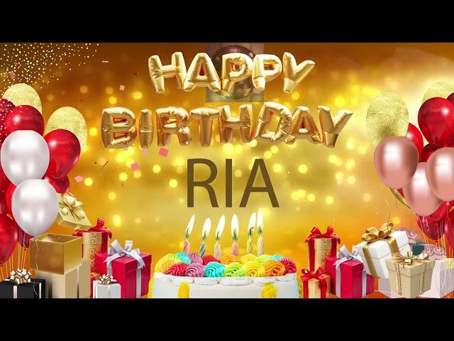 Ria - Happy Birthday Ria