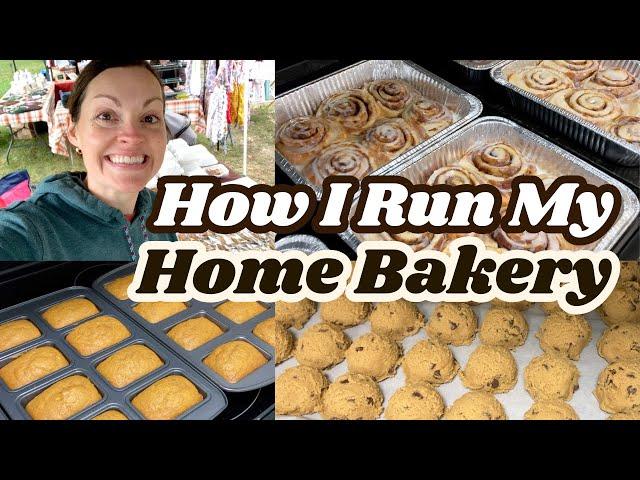 VLOG: Behind the scenes of my home bakery!