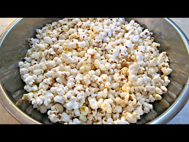 Movie Theater Popcorn - The Real Recipe Secret - PoorMansGourmet