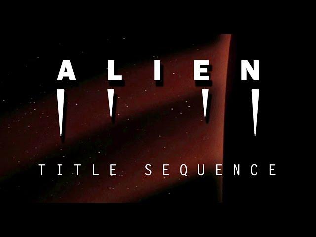 ALIEN (1979) - the subliminal title sequence - film analysis by Rob Ager