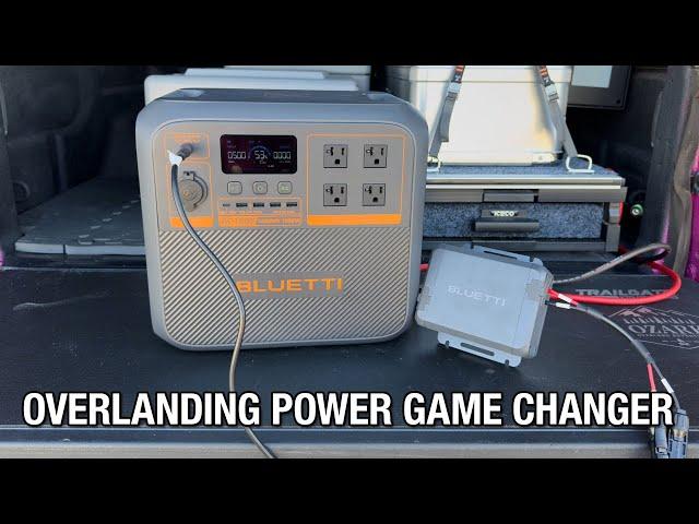 Overlanding Power Game Changer - Bluetti AC180P and Charger 1 DC Charger