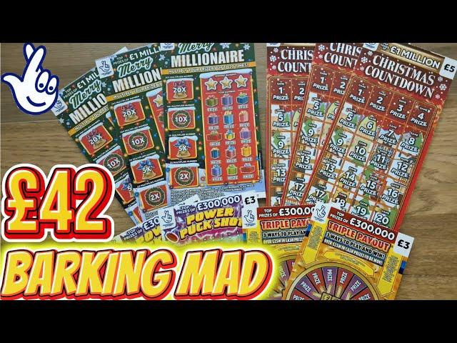 BARKING MAD SCRATCH CARDS £42 WORTH OF THE FINEST ESSEX SCRATCHCARDS #scratch #lottery#scratchcards