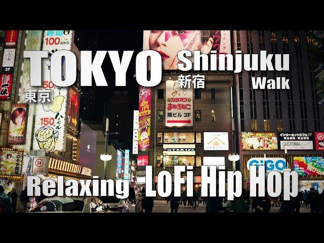 新宿 / Night walk in Shinjuku, Tokyo, Relaxing Lo-Fi Hip Hop ( November 6, 2024 )