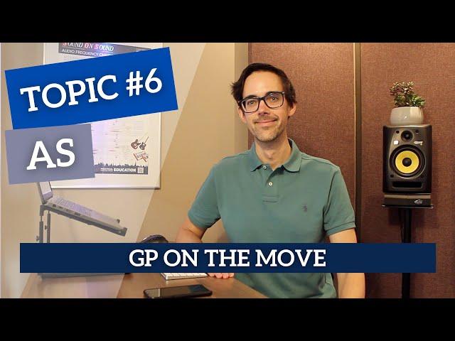 GP On The Move - TOPIC #6: Ankylosing Spondylitis + Prevent Back Pain on Zoom!