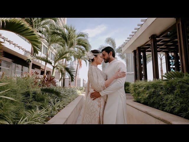 H A N A + H A R S H A | Sri Lankan Traditional Wedding | 4K | Story-Teller #shangrilacolombo