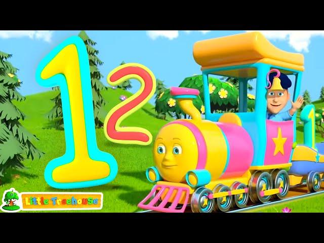 Numbers Train + More Nursery Rhymes & Kids Songs by Little Treehouse