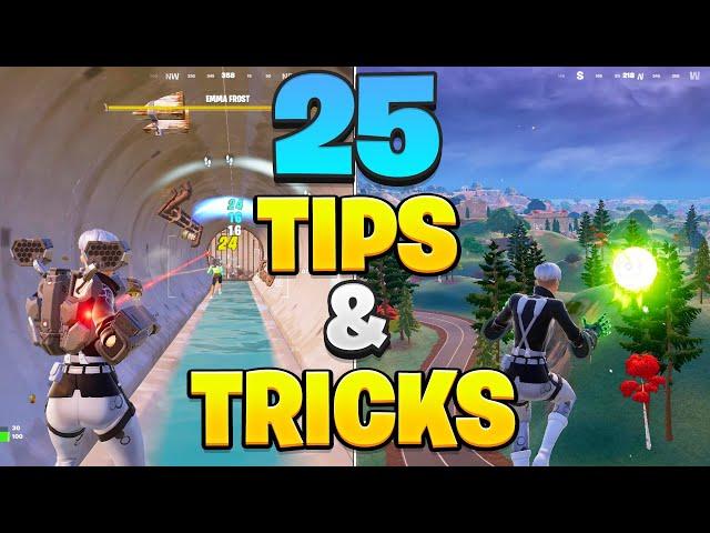 25 Tips & Tricks For The NEW Fortnite Season