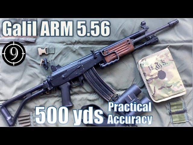 Galil ARM to 500yds: Practical Accuracy