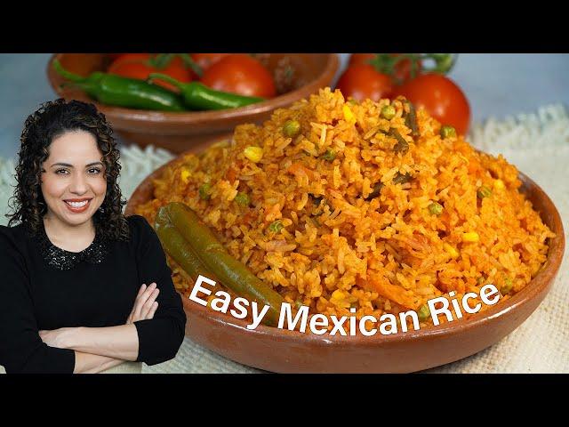 HOW TO make traditional MEXICAN RICE | Mexican/Spanish rice recipe | Villa Cocina