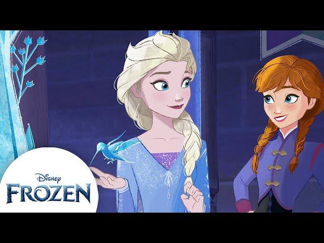 Elsa and Anna’s Ice Skating Escapades | Off the Page Adventures: Arendelle Ice Calamity | Frozen