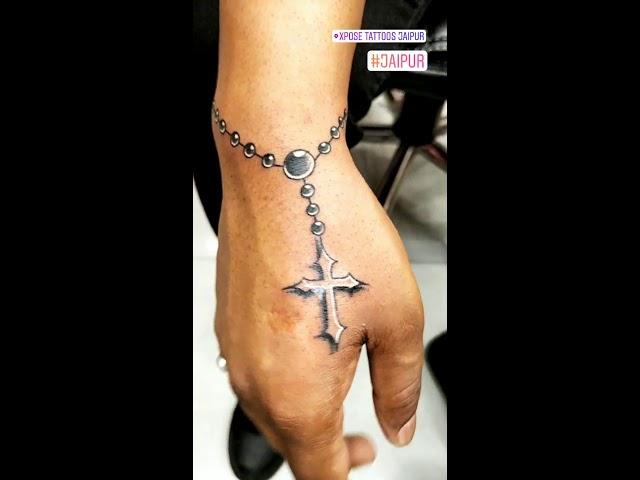 Rosary Tattoo Band | Best Tattoo Maker | Xpose Tattoos Jaipur