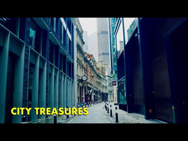 City Treasures London Walking Tour: Van Gogh's Church, Historic Alleys, Passages & Yards (4K)